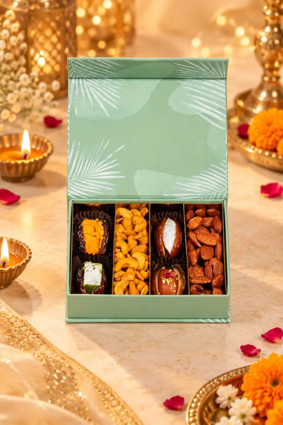 Small Diwali Dates & Nuts Duo