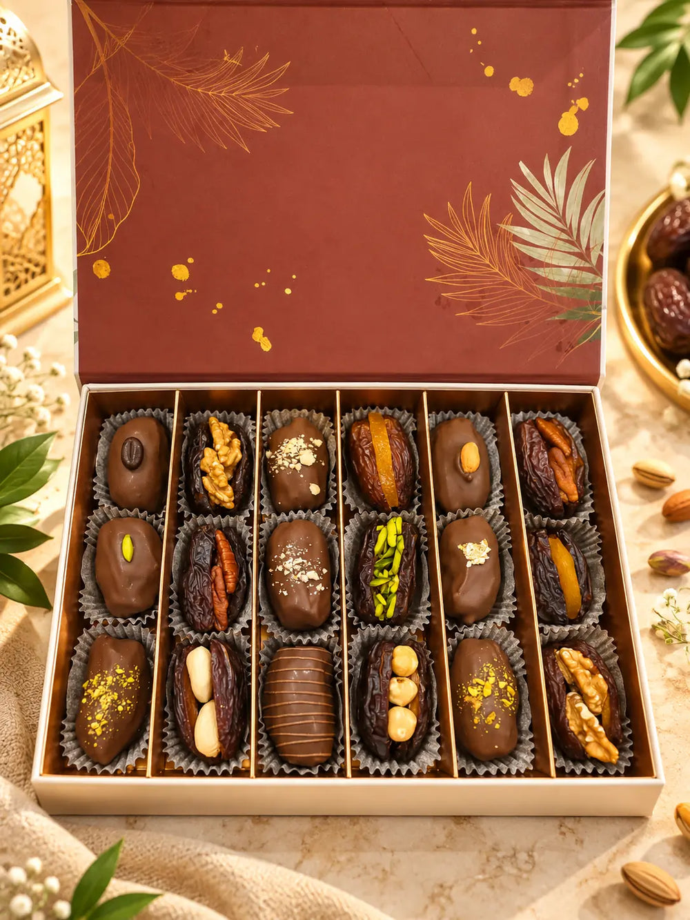 Chocolate Dates and Nut Dates
