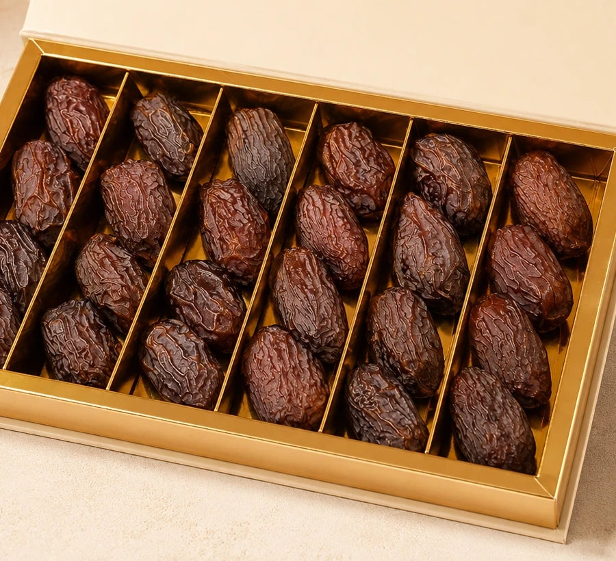 Close view of Build Your Mejdoul Box